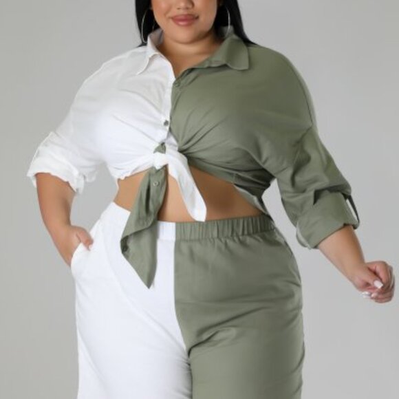 Sweet-Feeling-Short-Set-Plus - Picture 3 of 7